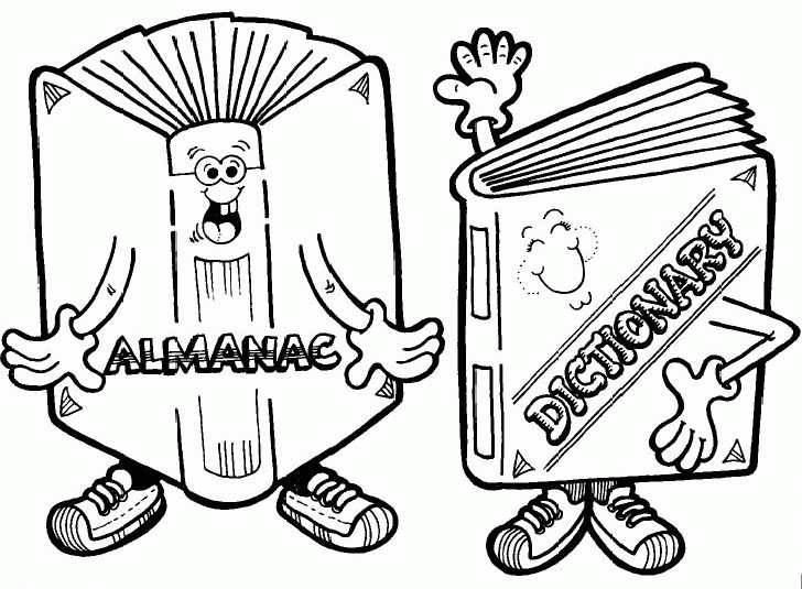 Biblioteka kolorowanki